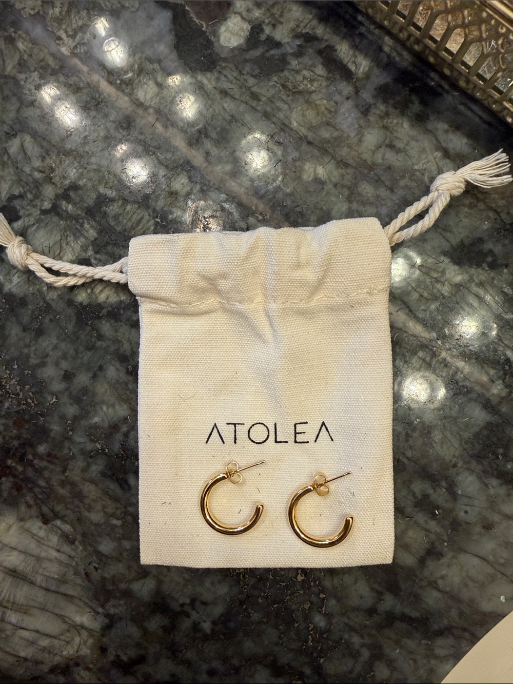 ATOLEA Classic Hoop Earrings